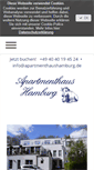 Mobile Screenshot of apartmenthaushamburg.de